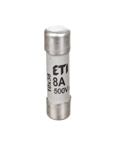 Wkładka topikowa cylindryczna 10x38 gG 8A 500V ETI