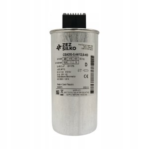 KONDENSATOR ZEZ SILKO CSADG HD 12,5kVAR 440V NOWY!