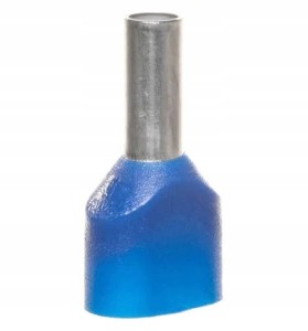 TULEJKA PODWÓJNA IZOLOWANA KABLOWA 2x2,5 100SZT