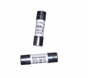 Wkładka bezpiecznikowa DC 10x38 15A 1000V PV