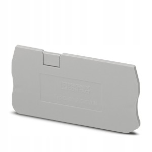 Pokrywa zamykająca Phoenix Contact D-ST-TWIN 2,5 szara 3030488