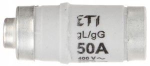 WKŁADKA TOPIKOWA D02 gG 50A 400V 002212004 ETI
