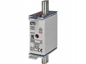 Wkładka topikowa NH00C ETI 004181206 20A gG 500V