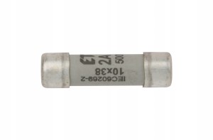Wkładka topikowa cylindryczna 10x38 gG 2A 500V ETI